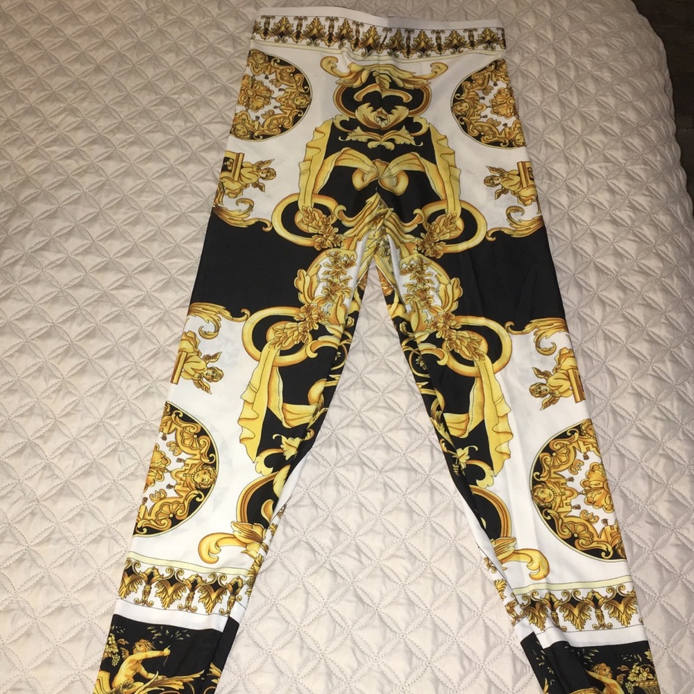 Versace Tribute Leggings Baroque SS 1992
